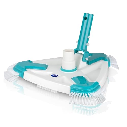 Gre 40016N - Poolreinigungsbürste für Boden und Wände auf halber Höhe, dreieckig. Effizienz und Langlebigkeit für Ihren Pool von Gre