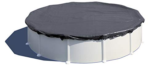 Gre CIPR551 - Winterabdeckung für Rundbecken von 550 cm im Durchmesser, Farbe schwarz von Gre