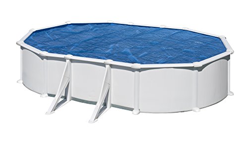 Gre CPROV510 - Sommerabdeckung für Ovalbecken von 500 x 350 cm, Farbe blau von Gre