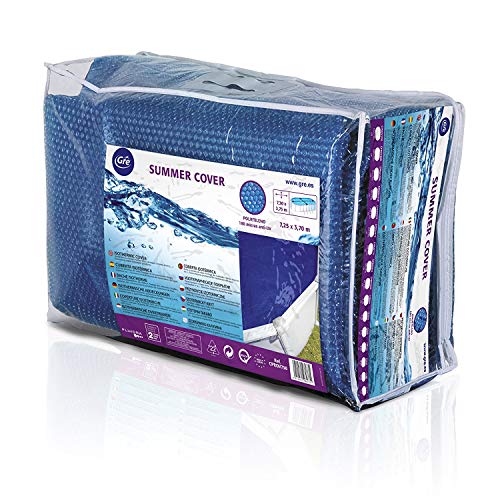 Gre CPROV810 - Blauer Sommerbezug für Ovalpools von 810 x 470 cm von Gre