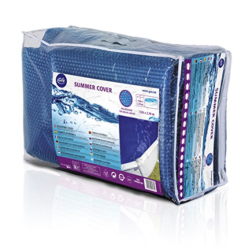 Gre CPROV915 - Sommerbezug für ovalen Pool von 915 x 470 cm, Farbe blau von Gre