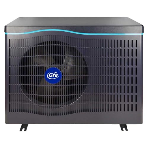 Gre HPGCI45 - Full-Inverter Wärmepumpe, für Pools mit einem Volumen von bis zu 45m3 und WiFi Verbindung mit dem iAqualink+ App von Gre