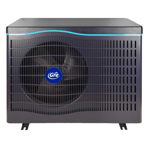 Gre HPGIC30 – Full-Inverter Wärmepumpe, für Pools mit einem Volumen von bis zu 30m3 und WiFi Verbindung mit dem iAqualink+ App von Gre