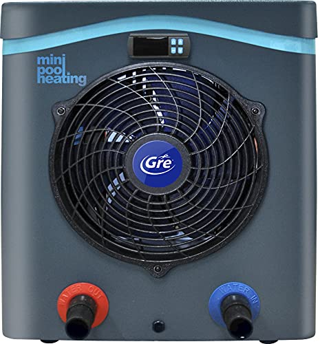 Gre HPM40 HPM40-Mini-Wärmepumpe für Aufbau-Pool bis zu 40 m3, blau von Gre