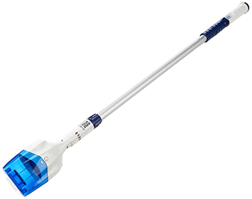Gre VCB08 Stick Vac - Elektrischer Reiniger für Schwimmbäder und Whirlpools, Filtrationsleistung 17 l/h, Blau und Weiß, 12 x 8 x 133 cm Gre VCB08 Stick Vac - Elektrischer Reiniger für Schwimmbäder und Whirlpools, Filtrationsleistung 17 l/h, Blau und Weiß, 12 x 8 x 133 cm von Gre