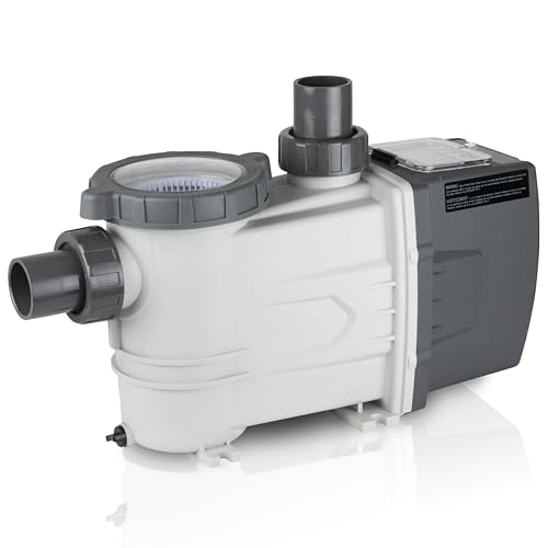 Gre VSG75 – 750 W Pumpe mit variabler Geschwindigkeit für Pools mit einem Volumen bis zu 65m3, 4 Geschwindigkeiten von Gre