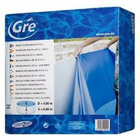 Swim&fun - Liner Overlay for Pool Size Ø300 x 120 cm, 0.40 mm - Blue von SWIM & FUN