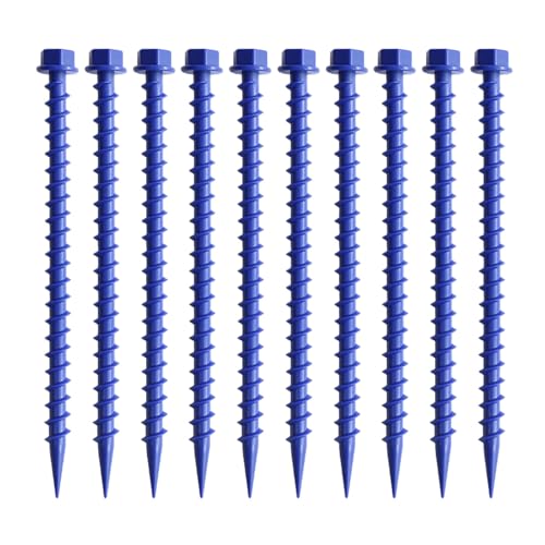 10pcs Camping Zelt Pfahlnägel Plastikschraube Stifte Zum Befestigen Von Camping Regen Planen Freien Steckhaken Für Zelt von Greabuy