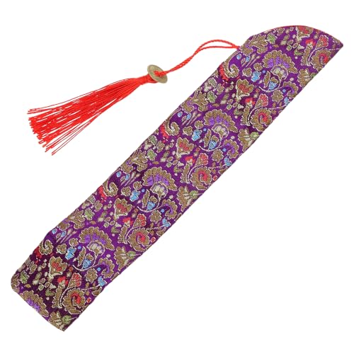 Greabuy Faltbare chinesische Handfächer aus Seide mit Halterungsschutz Greabuy Faltbare chinesische Handfächer aus Seide mit Halterungsschutz von Greabuy