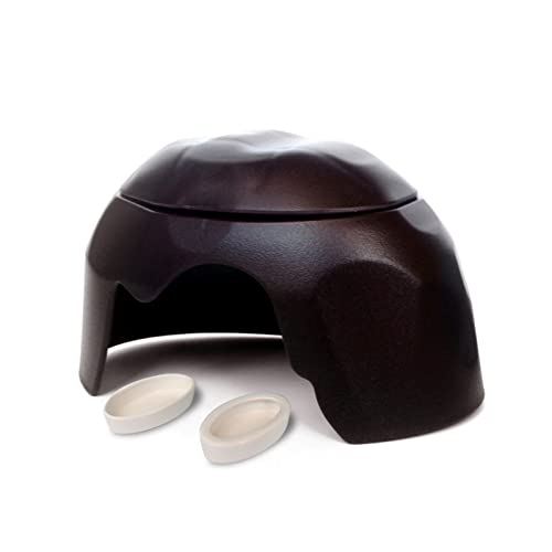 Greabuy Höhlenversteck Box Luftbefeuchter Fühlen Sie sich sicher und sicher für kleine Amphibien Spinnen von Greabuy