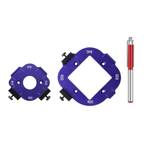 Greabuy Oberfräsen-Schablonen für Holzbearbeitung, Eckradius-Schablonen-Set Greabuy Oberfräsen-Schablonen für Holzbearbeitung, Eckradius-Schablonen-Set von Greabuy