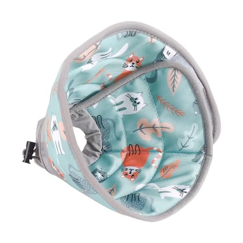 Greabuy Pet Recovery Collar Comfortable Light weight Collar Protective Regulable Collar for Dogs and Cats, Soft von Greabuy