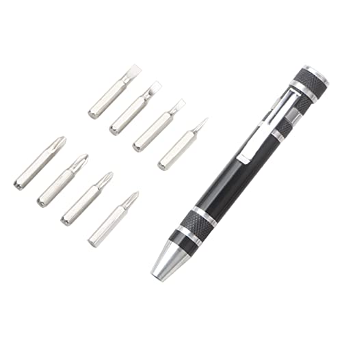 Greabuy Taschen-Schraubendreher, tragbarer magnetischer Schraubendreher für Schraubendreher-Bits zur Reparatur von Telefonen von Greabuy