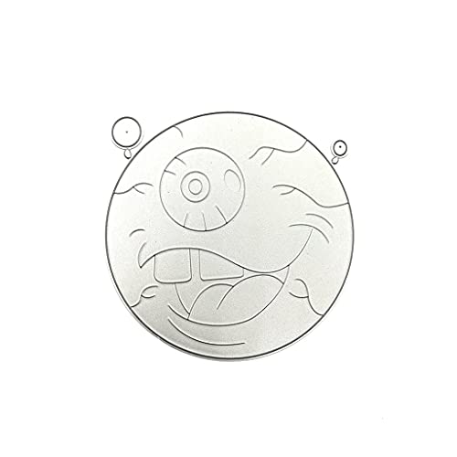 Metall-Stanzschablone mit Halloween-Augapfel-Motiv, Schablone, Scrapbooking, Album, Papierkarte, Vorlage, Prägung, Basteln, Dekoration, Prägeform Metall-Stanzschablone mit Halloween-Augapfel-Motiv, Schablone, Scrapbooking, Album, Papierkarte, Vorlage, Prägung, Basteln, Dekoration, Prägeform von Greabuy