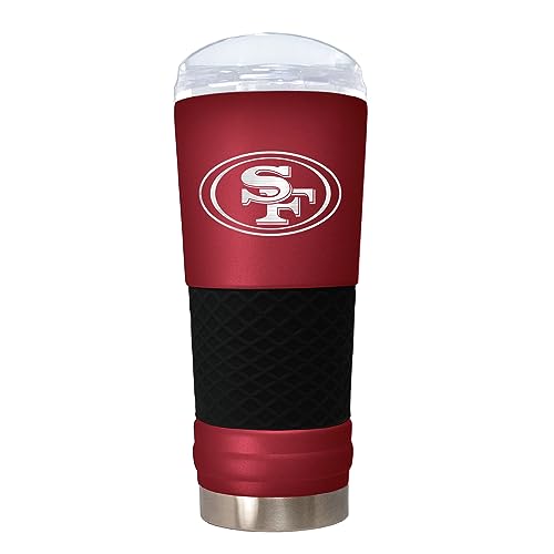 Great American Products San Francisco 49ers Trinkglas, 680 ml, Team-Farbe, Draft von Great American