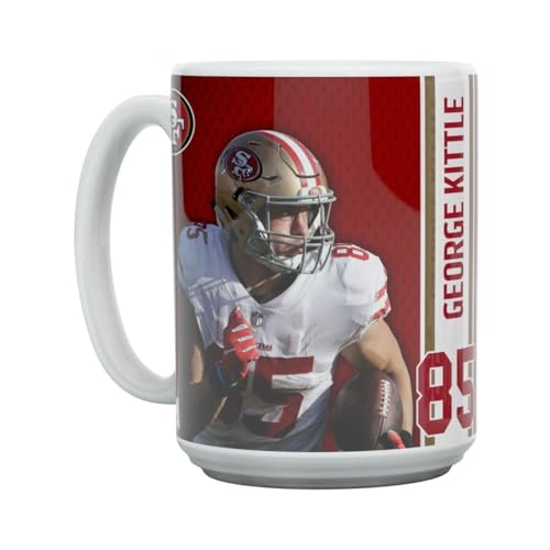 George Kittle MOTION San Francisco 49ers NFL Tasse 450ml von Great Branding