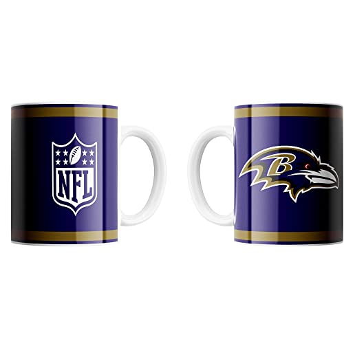Great Branding Baltimore Ravens NFL Classic Mug (330 ml) Kickoff Tasse - Stk von Great Branding