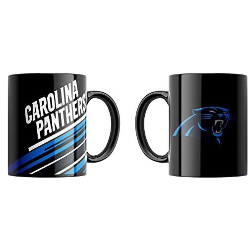 Great Branding Carolina Panthers NFL Classic Mug (330 ml) Stripes Tasse - Stück von Great Branding