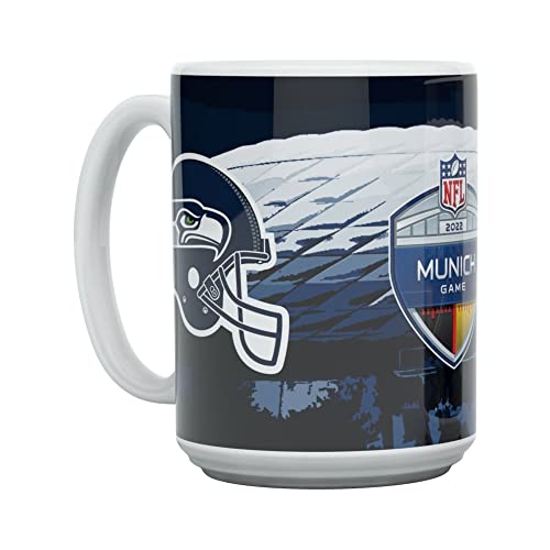 Great Branding NFL Game Munich 2022 Seattle Seahawks 440ml Tasse von Great Branding