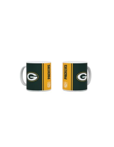 Great Branding NFL Tasse Becher Kaffeetasse ** Gridiron ** 330 ml (Green Bay Packers) von Great Branding