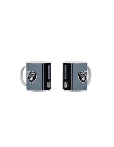 Great Branding NFL Tasse Becher Kaffeetasse ** Gridiron ** 330 ml (Las Vegas Raiders) von Great Branding