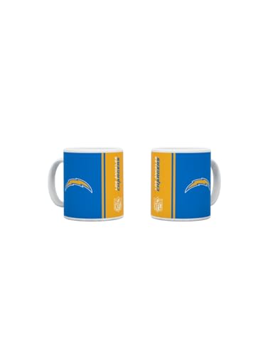 Great Branding NFL Tasse Becher Kaffeetasse ** Gridiron ** 330 ml (Los Angeles Chargers) von Great Branding
