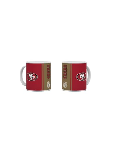 Great Branding NFL Tasse Becher Kaffeetasse ** Gridiron ** 330 ml (San Francisco 49ers) von Great Branding