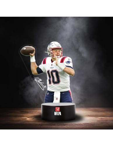 Great Branding New England Patriots NFLPA LED Lampe Licht Logo ** Jones **, Wechselmodus mit 3 unterschiedlichen Farben von Great Branding