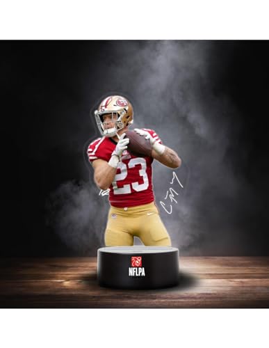 Great Branding San Francisco 49ers NFLPA LED Lampe Licht Logo ** McCaffrey **, Wechselmodus mit 3 unterschiedlichen Farben Great Branding San Francisco 49ers NFLPA LED Lampe Licht Logo ** McCaffrey **, Wechselmodus mit 3 unterschiedlichen Farben von Great Branding