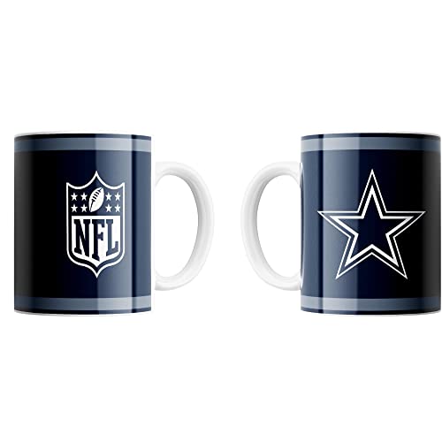 Great branding Dallas Cowboys NFL Classic Mug (330 ml) Kickoff Tasse - Stück, Mug-cowboys-blue-#28304 von Great Branding