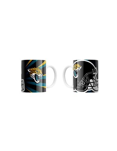 Jacksonville Jaguars NFL Jumbo Tasse Becher Kaffeetasse ** Helmet ** mit 450 ml von Great Branding