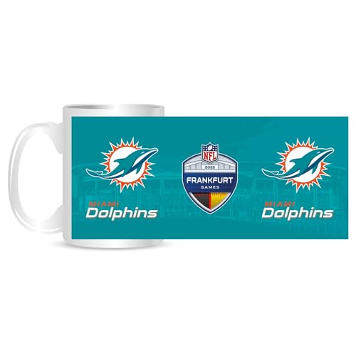 NFL Game Frankfurt 2023 Miami Dolphins 450ml Tasse von Great Branding