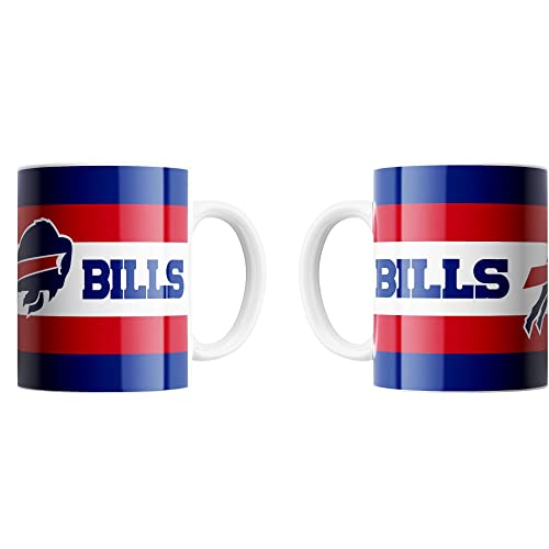 Great branding Buffalo Bills NFL Classic Mug (330 ml) Wallpaper Tasse - Stück, blue-red-#28327 von Great branding