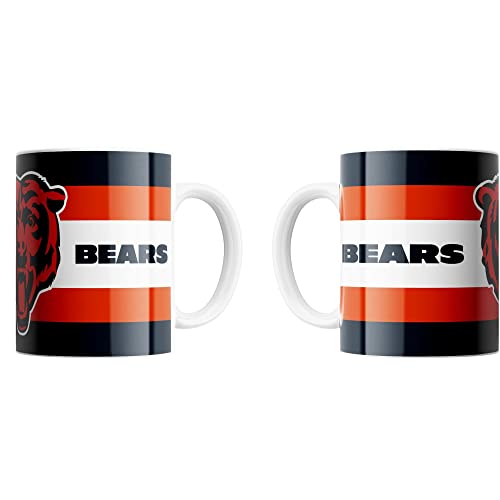 Great branding Chicago Bears NFL Classic Mug (330 ml) Wallpaper Tasse - Stück von Great branding