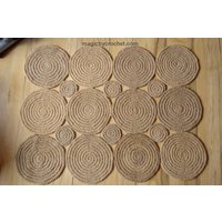 Geflochtener Teppich/Juteteppich Rechteckiger Retro, No.112 Geflochtener Teppich/Juteteppich Rechteckiger Retro, No.112 von GreatHome