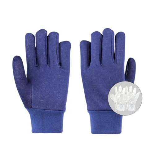 GreatRise Arbeitshandschuhe mit Plüschfutter Baumwolle Gartenhandschuhe Isolierte Montagehandschuhe Winter-Handschuhe Gartenhandschuhe Schützende Handschuhe für Bauarbeiter Mechaniker Blau–Wasserfest GreatRise Arbeitshandschuhe mit Plüschfutter Baumwolle Gartenhandschuhe Isolierte Montagehandschuhe Winter-Handschuhe Gartenhandschuhe Schützende Handschuhe für Bauarbeiter Mechaniker Blau–Wasserfest von GreatRise