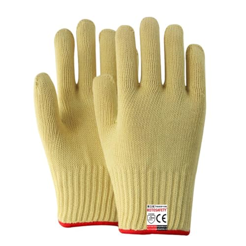 GreatRise Grill-handschuhe Hitzebestaendig Bis 500°C Hitzehandschuh aus Feuerfestem Aramid Rutschfest Ofenhandschuhe Kochhandschuhe Topfhandschuhe Küchenhandschuhe für BBQ Kochen Backen Gelb#1=26 cm GreatRise Grill-handschuhe Hitzebestaendig Bis 500°C Hitzehandschuh aus Feuerfestem Aramid Rutschfest Ofenhandschuhe Kochhandschuhe Topfhandschuhe Küchenhandschuhe für BBQ Kochen Backen Gelb#1=26 cm von GreatRise