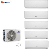 Pular Shiny MultiSplit 4 Räum 4x2,2kW Ag 8,0 kW WiFi Klimaanlage R32 - Gree von Gree