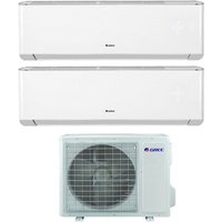 Gree - dual split inverter-klimagerät serie amber 12+12 mit gwhd18nk6ko r-32 wi-fi integrated 12000+12000 von Gree