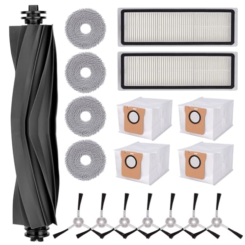 GreeSuit Zubehör für Dreame L10s Ultra/L10 Ultra/L10 Prime/L10s Pro Staubsauger, Ersatz Zubehörset mit 1 Hauptbürste, 2 Filter, 7 Seitenbürsten, 4 Wischpads, 4 Staubbeutel GreeSuit Zubehör für Dreame L10s Ultra/L10 Ultra/L10 Prime/L10s Pro Staubsauger, Ersatz Zubehörset mit 1 Hauptbürste, 2 Filter, 7 Seitenbürsten, 4 Wischpads, 4 Staubbeutel von GreeSuit