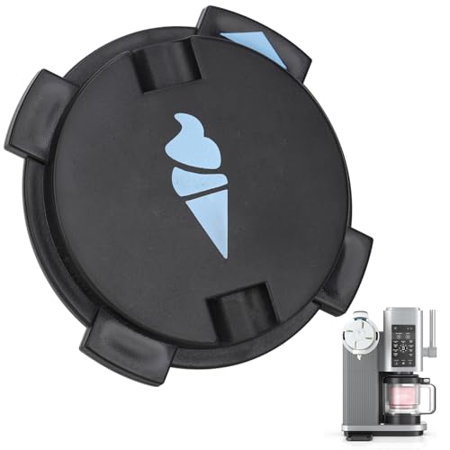 Staubdichter Deckel für Ninja NC701 Eismaschine – Eiscreme-Muster, Wirbel-Pint-Behälter, Zubehör für Ninja Swirl Creami von GreeSuit
