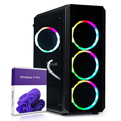 Greed® MK2 Pro - High End Gaming PC - Intel Core i7 12700F + Nvidia Geforce RTX 5070 12GB - Schneller RGB Computer + 4K Rechner mit 5,2 GHZ - 32 GB DDR4 RAM - Wasserkühlung - 1TB SSD - WLAN + W11 Pro von Greed