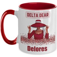 Personalisierte Delta Liebe Tasse, Geschenk Inspiriert Von Sigma Theta, Deltaversary von GreekToMeStore