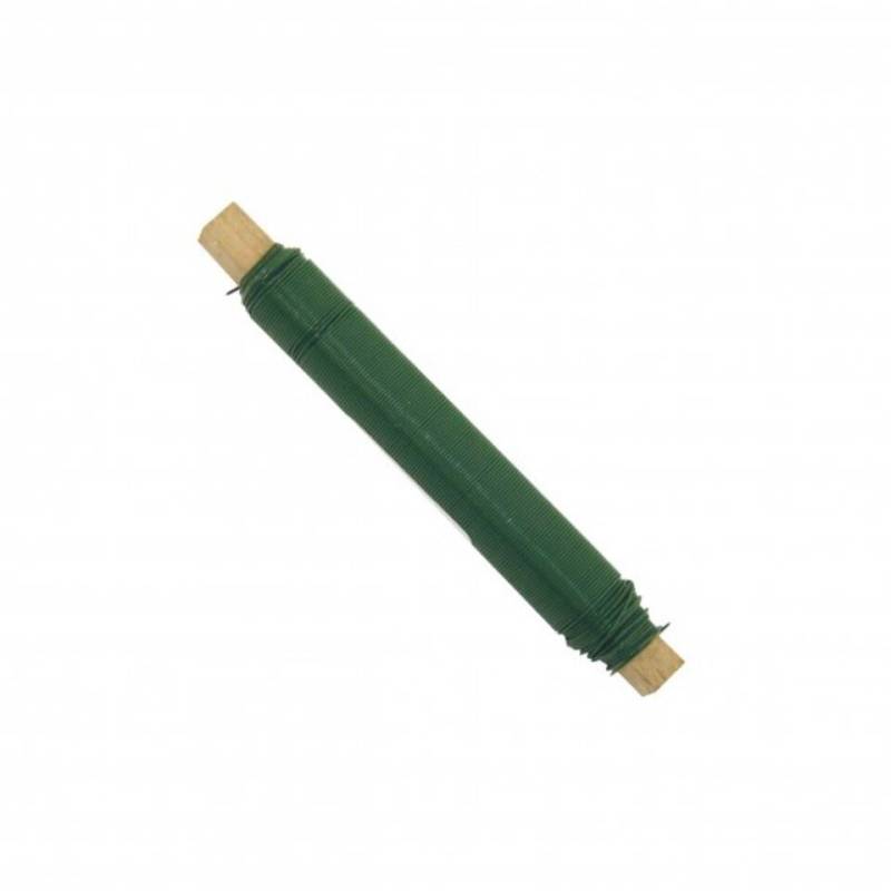 Greemotion Bindedraht Blumenwickeldraht,Eisen,grün 100 g-Spule, (1St) von Greemotion