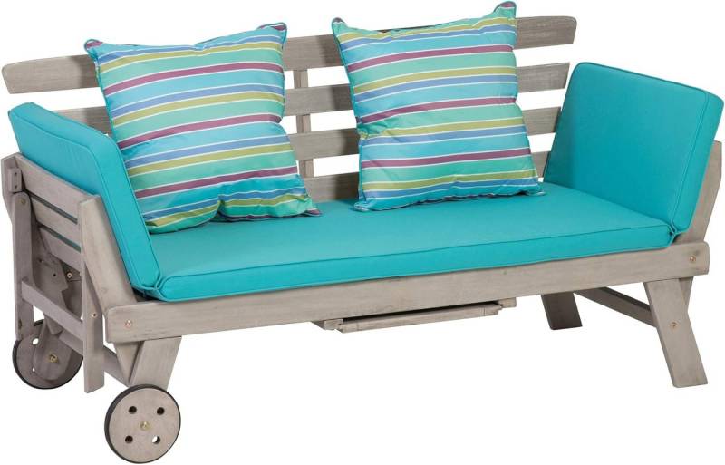 Greemotion Gartenbank Multifunktionsbank Maui aus Akazienholz, Circa 178x90x78 cm (1-St) von Greemotion
