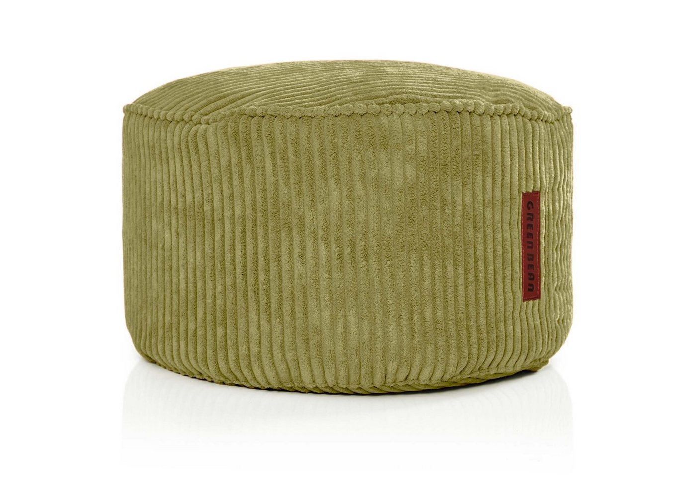 Green Bean Pouf Pouf Cord 45 x 25 cm, Indoor Sitzhocker Sitzkissen Sitzhocker Relax-Sessel von Green Bean