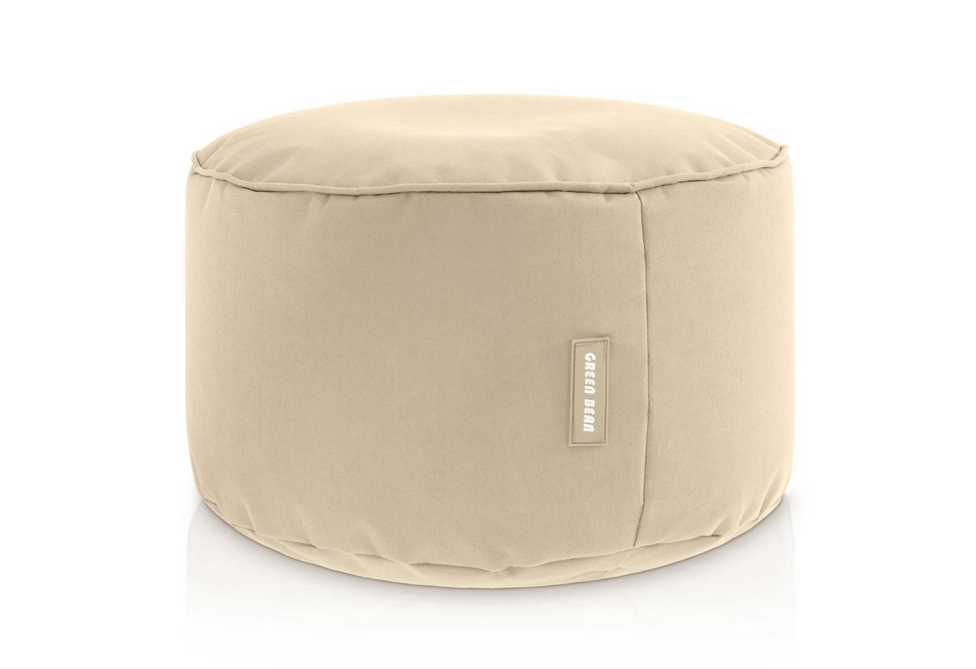 Green Bean Pouf Stay (Sitzsack-Hocker 25x45cm mit EPS-Perlen Füllung -, Fußhocker Fußkissen Sitz-Pouf für Sitzsäcke), Bodenkissen für Kinder und Erwachsene - Sitzkissen Sitzhocker von Green Bean