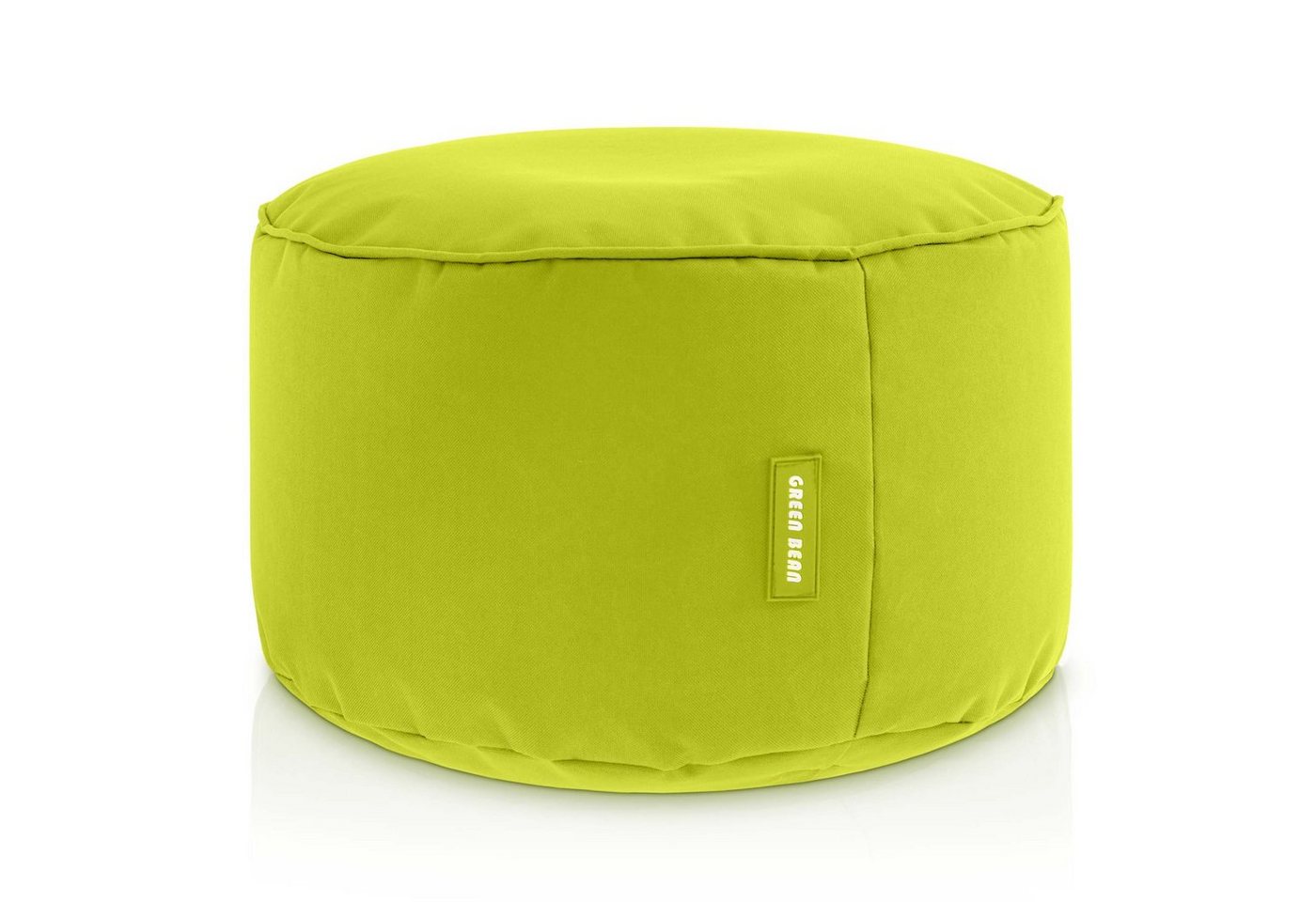 Green Bean Pouf Stay (Sitzsack-Hocker 25x45cm mit EPS-Perlen Füllung -, Fußhocker Fußkissen Sitz-Pouf für Sitzsäcke), Bodenkissen für Kinder und Erwachsene - Sitzkissen Sitzhocker von Green Bean