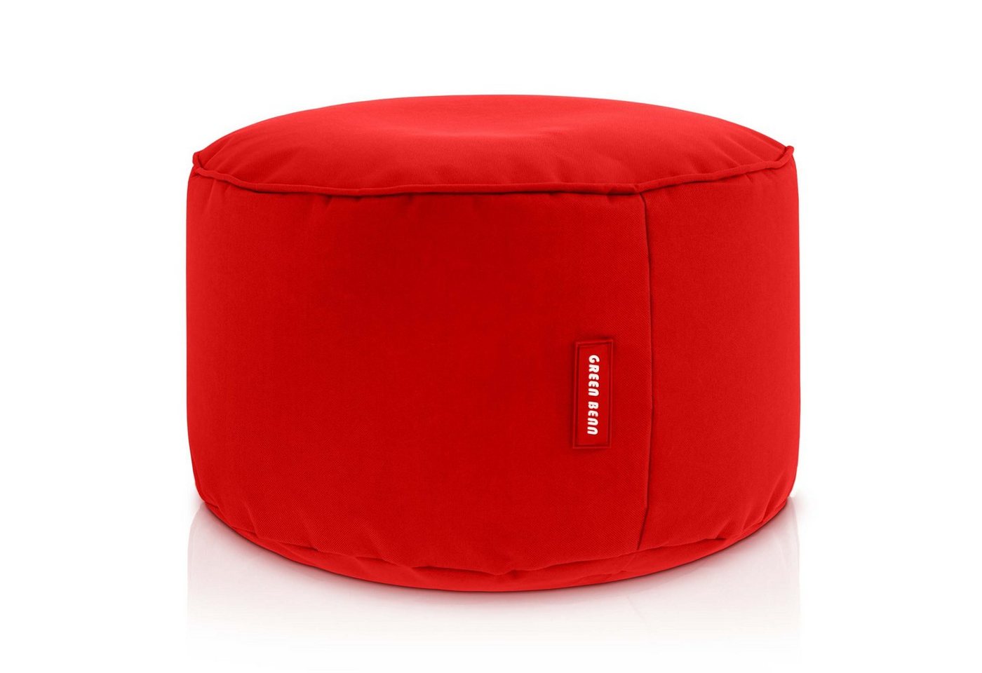 Green Bean Pouf Stay (Sitzsack-Hocker 25x45cm mit EPS-Perlen Füllung -, Fußhocker Fußkissen Sitz-Pouf für Sitzsäcke), Bodenkissen für Kinder und Erwachsene - Sitzkissen Sitzhocker von Green Bean