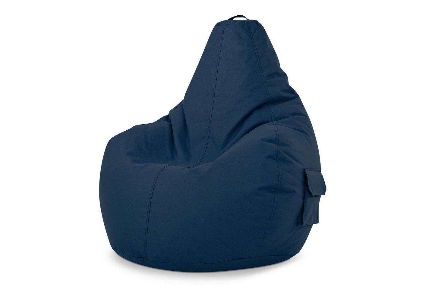 Green Bean Sitzsack Cozy (Sitzsack mit Rückenlehne 80x70x90cm - Gaming Chair mit 230L Füllung, Kuschelig Weich Waschbar), Bean Bag Bodenkissen Lounge Sitzhocker Relax-Sessel Gamer Gamingstuhl von Green Bean